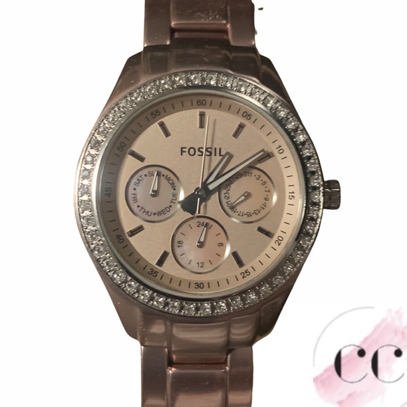 Rise Gold Fossil Watch - Picture 9 of 13